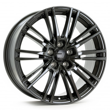 Platin Wheels P 86 schwarz matt