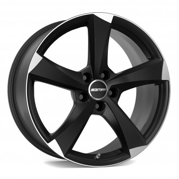 GMP Italia Ican Black satin diamond