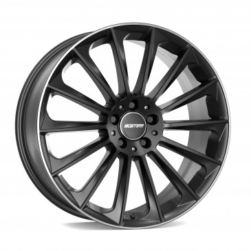 GMP Italia Stellar Shiny black polished lip