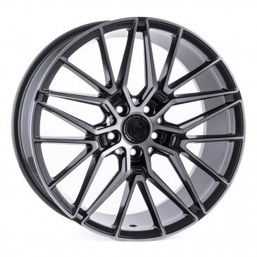 Japan Racing Wheels JR38 Black Machined