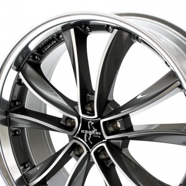 KESKIN KT13 PALLADIUM FRONT POLISH STEEL LIP