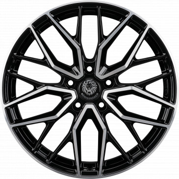 Königsräder KR3 Black Polished