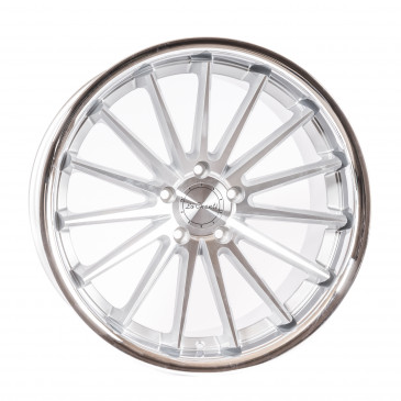 La Chanti Performance LC-P12 Machined Silver / Chrome Lip