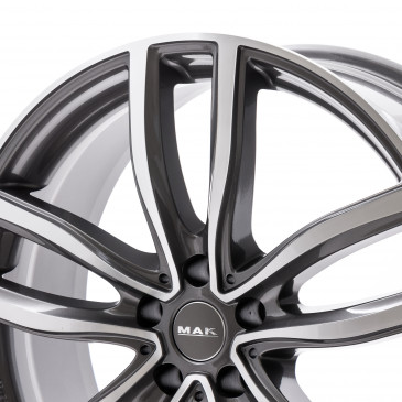 MAK Fahr Gun metal mirror face