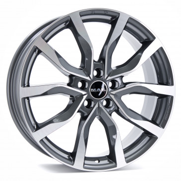MAK Highlands Gun metal mirror face