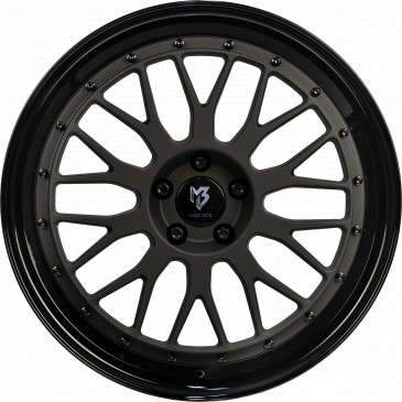 MB-DESIGN LV1 Mattschwarz