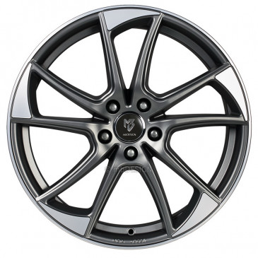 MB-DESIGN mb1 Mattgrau poliert