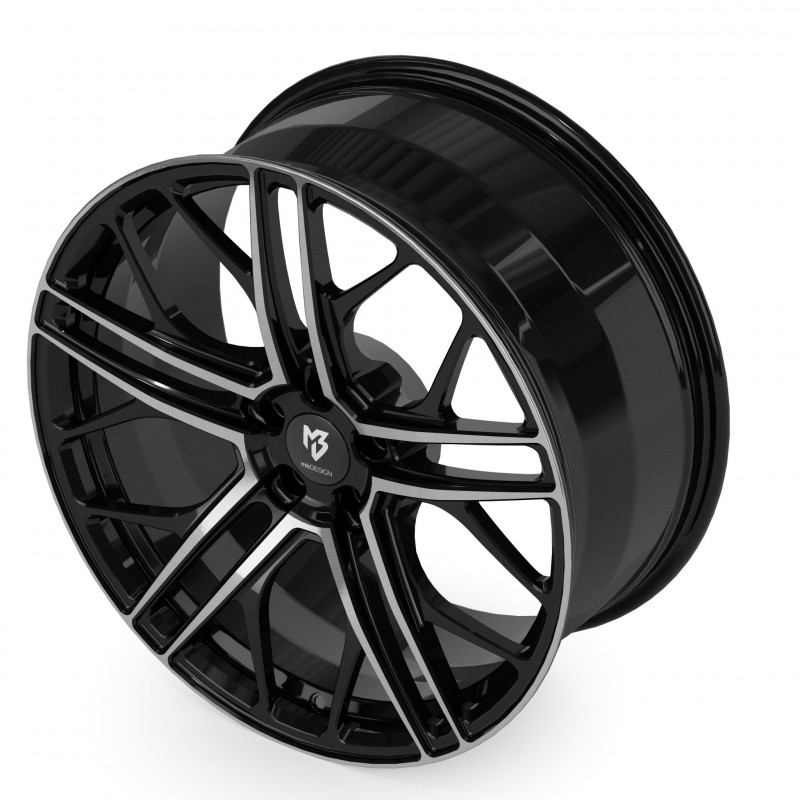 Mb Design Sf Forged Polerad Till En Blank R Ksvart Finish Velonity Se