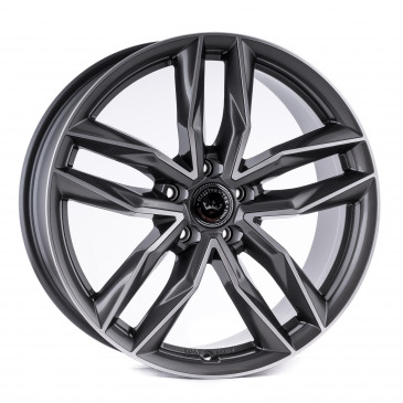 Meisterwerk Wheels MW08 grey / front polished