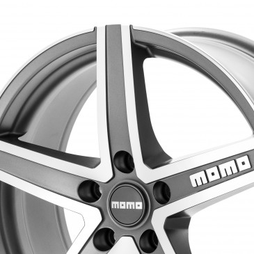 MOMO Hyperstar EVO matt anthrazit diamond cut
