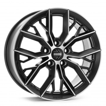 MOMO Massimo matt black diamond cut