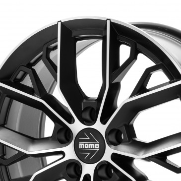 MOMO Massimo matt black diamond cut