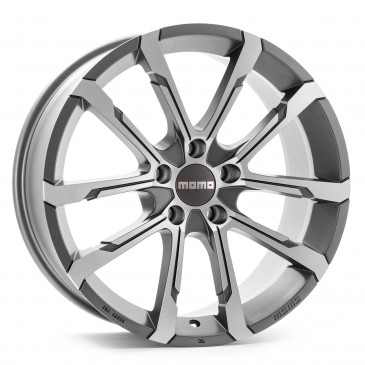 MOMO Quantum EVO matt anthrazit diamond cut
