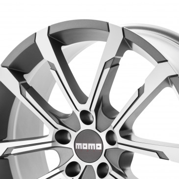 MOMO Quantum EVO matt anthrazit diamond cut