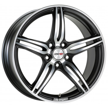 MOTEC MCT4 flat black metallic polished