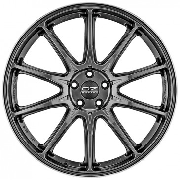 OZ RACING HYPER XT HLT STAR GRAPHITE D. LIP