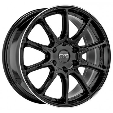 OZ RACING HYPER XT HLT GLOSS BLACK DIAM.LIP