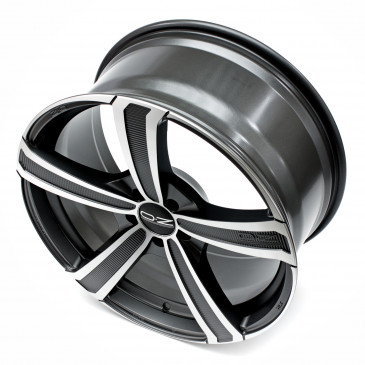 OZ RACING MONTECARLO HLT MATT DARK GRAPHITE POLIERT