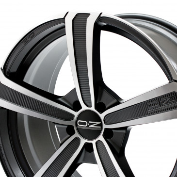 OZ RACING MONTECARLO HLT MATT DARK GRAPHITE POLIERT
