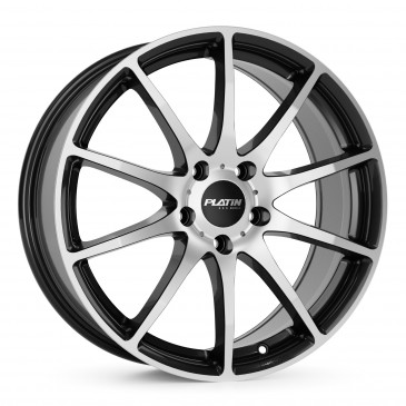 Platin Wheels P 113 schwarz poliert