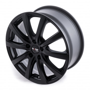 Platin Wheels P 69 schwarz matt