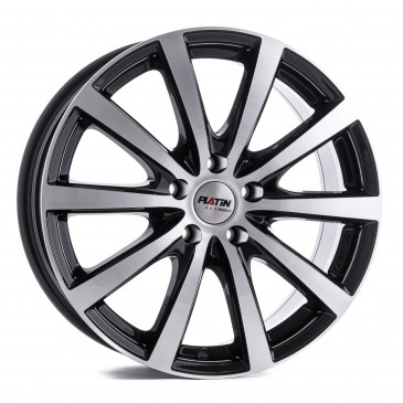 Platin Wheels P 69 schwarz poliert