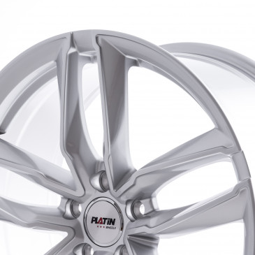 Platin Wheels P 76 SILVER PAINTED