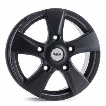 Platin Wheels P 88 schwarz matt