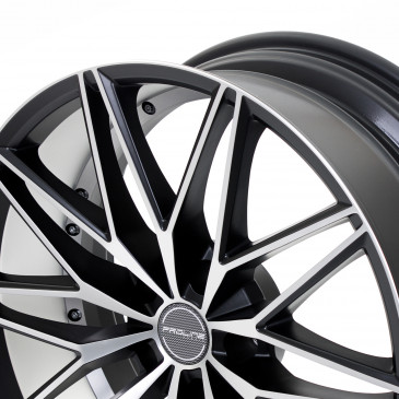 ProLine Wheels PXE black matt polished