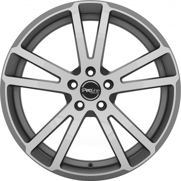 ProLine Wheels PXR gunmetal brushed