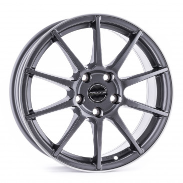ProLine Wheels UX100 Grey Rim Polished