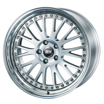 RH ALURAD AN Crossline silber Horn poliert