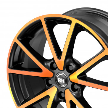RH ALURAD DE Sports color polished - orange
