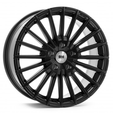 RH ALURAD WM Flowforming racing schwarz matt