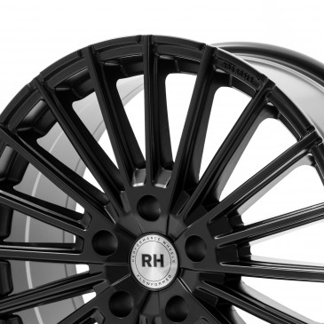 RH ALURAD WM Flowforming racing schwarz lackiert
