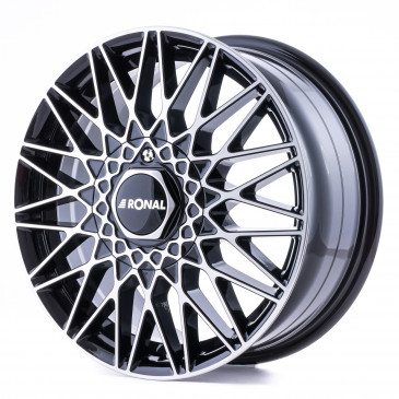 RONAL LSX JETBLACK-FRONTKOPIERT