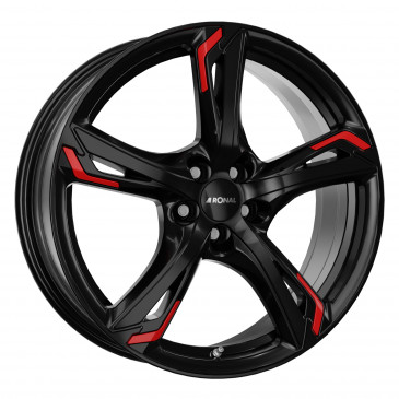 RONAL R62 Red JETBLACK-MATT-FRONTKOPIERT