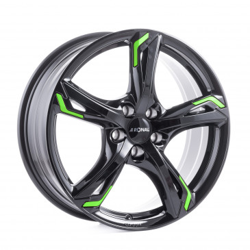 RONAL R62 GREEN JETBLACK
