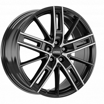 RONAL R67 JETBLACK-FRONTKOPIERT
