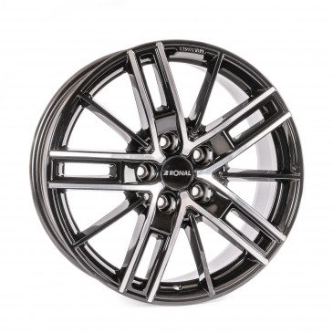 RONAL R67 JETBLACK FRONTKOPIERT