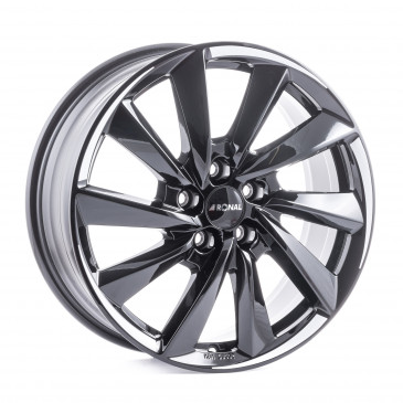 RONAL R70 JETBLACK WHITE TAIL