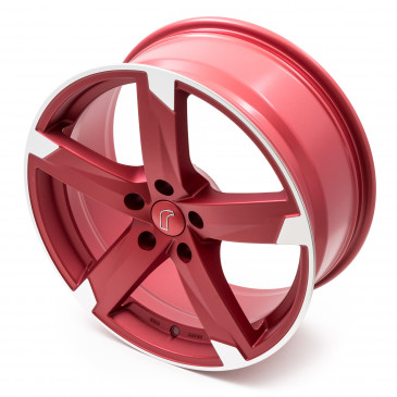 RONDELL 01RZ Metallic-Rot-Matt poliert