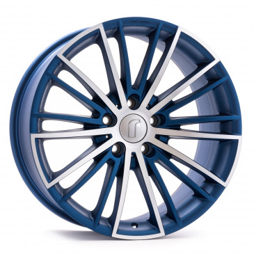 RONDELL 08RZ Metallic-Blau-Matt poliert
