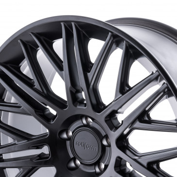 Rotiform JDR schwarz matt