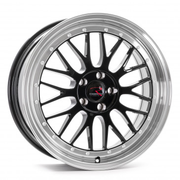 RStyle Wheels RS03 black horn polished
