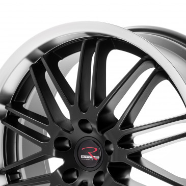 RStyle Wheels SR10 black matt horn polished