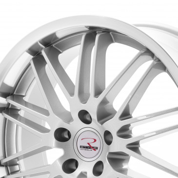 RStyle Wheels SR10 silver horn polished