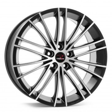 RStyle Wheels SR11 black matt front polished