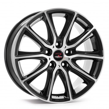 RStyle Wheels SR13 black front polished