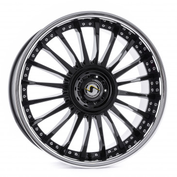 Schmidt CC-Line Edelstahlblende GlossBlack